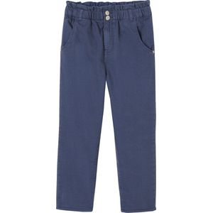 Vertbaudet Paperbag-broek voor meisjes met fleece voering