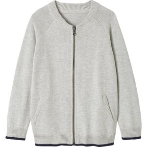 Vertbaudet Jongensvest met rits in teddystijl