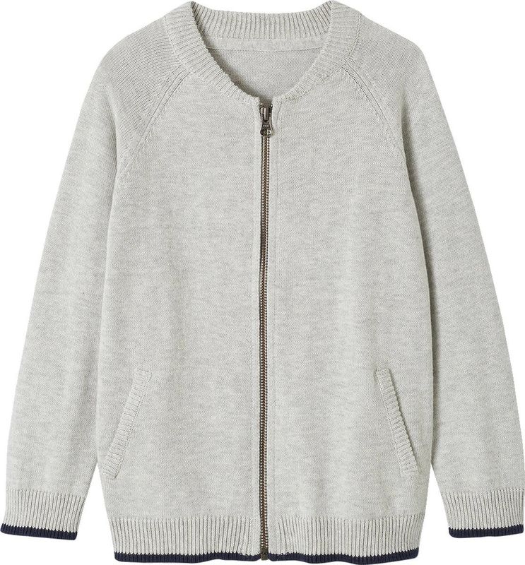 Vertbaudet Jongensvest met rits in teddystijl