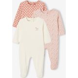 Set van 3 - Interlock Slaappakjes - Grijsblauw - BASICS