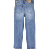 MorphologiK - Rechte Jeans - Donkerblauw - Katoen - Meisjes