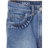 MorphologiK - Rechte Jeans - Donkerblauw - Katoen - Meisjes