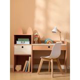 FOXY - Kleuterbureau - Rood - Houtvezelplaat - 2 Lades + 2 Open Vakken