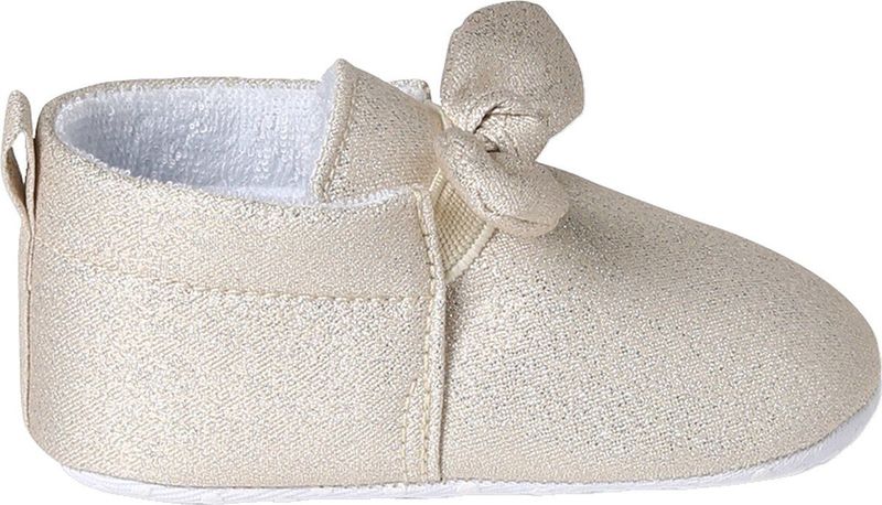 Vertbaudet - Soepele Babyslofjes - Goud - Textiel - Flexibele Zool