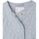 Gewatteerd - Babyvest - Lichtblauw - 100% Polyamide - Drukknoopsluiting, Gerecycled Polyester Vulling