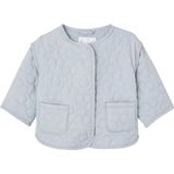 Gewatteerd - Babyvest - Lichtblauw - 100% Polyamide - Drukknoopsluiting, Gerecycled Polyester Vulling