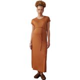 ENVIE DE FRAISE - Lange Zwangerschapsjurk - Groen - 100% Viscose