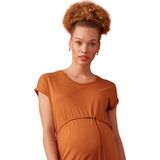 ENVIE DE FRAISE - Lange Zwangerschapsjurk - Groen - 100% Viscose