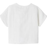 Vertbaudet Babyshirt met Tunesische hals van katoengaas aanpasbaar
