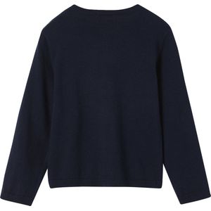 Vertbaudet Meisjesvest Basics van fijn breisel