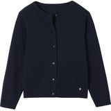 Vertbaudet Meisjesvest Basics van fijn breisel