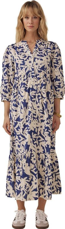 Envie de Fraise - Emeline - Zwangerschapsjurk - Effen of Met Bloemen - V-hals - Driekwart Mouw