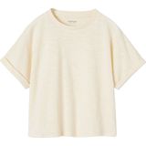 Vertbaudet Set T-shirt + salopette van molton meisjes