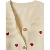 Vertbaudet Babyvestje met borduursel en V-hals van Engels ribbreisel