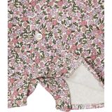 Boxpakje - Bloemenprint - Ecru - 100% Katoen - Korte Mouwen, Knoopsluiting