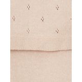 Set - Gebreide Babytrui met Kraagje en Broek - Nude - 70% Katoen, 30% Polyamide