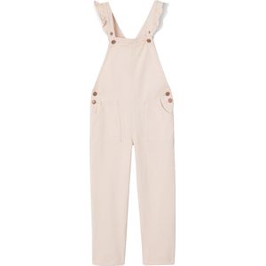 Meisjestuinbroek - Rozen - Met Ruches op de Bretels