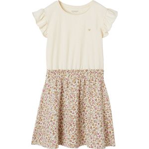 Jerseyjurk - Meisjes - Katoen - 2-in-1 Effect - Ronde Hals - Korte Mouwen