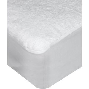 Sleepzen - Matrasbeschermer, 140 x 200 cm, 100% biologisch katoen, Oeko-Tex- gecertificeerd – barrière tegen mijten, hypoallergeen, ademend, stil – gemaakt in Europa – hoeslaken