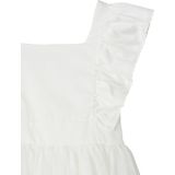 Meisjesjurk - Feestelijk - Wit - Katoen - Tule Petticoats