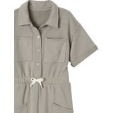 Jumpsuit - Meisjes - Fleece - Katoen/Polyester - Korte Mouwen