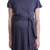 Jurken - Lange Zwangerschapsjurk - Wijd Breisel - Zacht - Licht