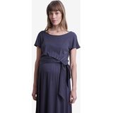 Jurken - Lange Zwangerschapsjurk - Wijd Breisel - Zacht - Licht