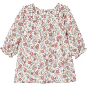 Babyjurk - Lenteprint - Katoengaas - Knoopsluiting