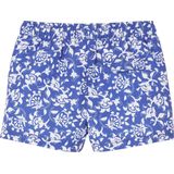 Zwemshort - Babyjongens - Blauw - Bedrukt met Bloemen - 100% Polyester