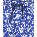 Zwemshort - Babyjongens - Blauw - Bedrukt met Bloemen - 100% Polyester