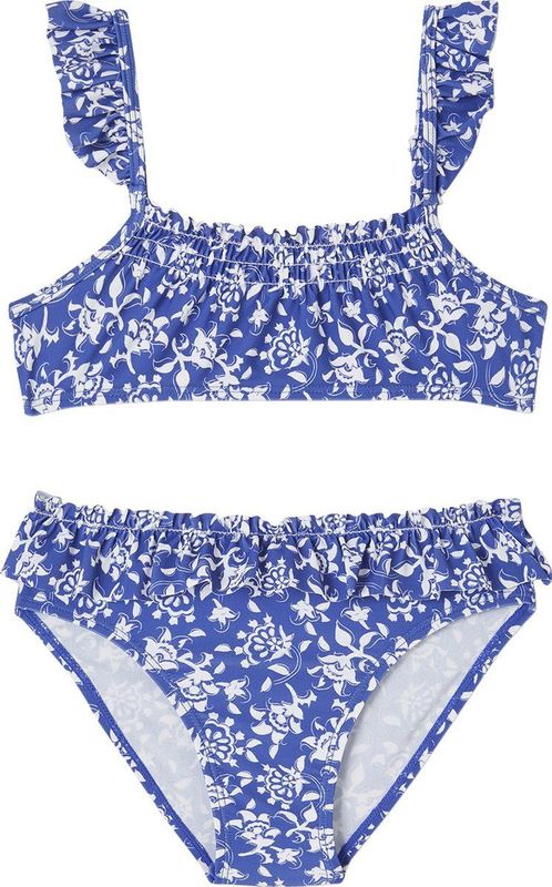 Meisjesbadpak - Gebloemd - 80% Polyamide 20% Elastaan