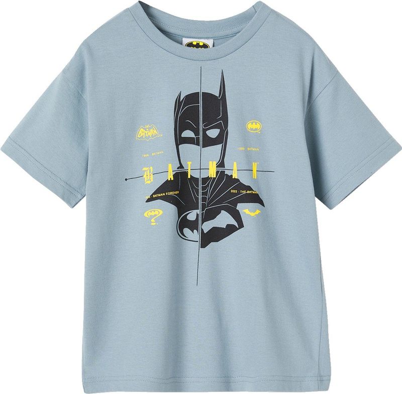Vertbaudet - Jongensshirt - Batman - Katoen - Grafisch Motief - Korte Mouwen