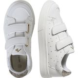 Kindersneakers - Wit - Synthetisch - Gouden Details