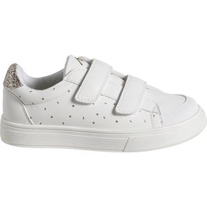 Kindersneakers - Wit - Synthetisch - Gouden Details