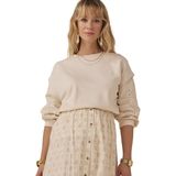 Envie de Fraise - Zwangerschapssweater - Grijs - 2-in-1 Effect, Fleece en Katoen