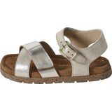 Vertbaudet - Open Sandalen - Goud - Leer - Gekruiste Riempjes