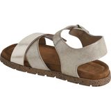 Vertbaudet - Open Sandalen - Goud - Leer - Gekruiste Riempjes