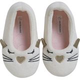 Vertbaudet - Ballerinasloffen - Roze - Fluwelen Textiel