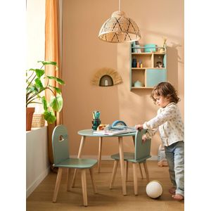 Vertbaudet - Set Houten Stoelen en Tafel - Regenboogcollectie - Speelgoed