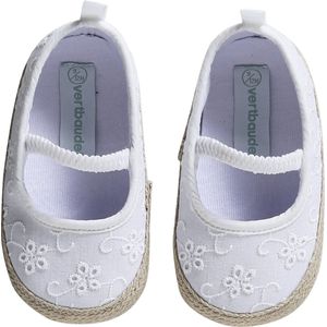Vertbaudet - Soepele Elastische Babyschoentjes - Geborduurd - Textiel