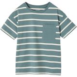 Vertbaudet - Aanpasbaar - T-shirt - Gestreept - 100% Katoen