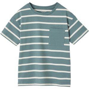 Vertbaudet - Aanpasbaar - T-shirt - Gestreept - 100% Katoen