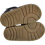 Vertbaudet Leren dichte babysandalen met klittenbandsluiting