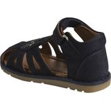 Vertbaudet Leren dichte babysandalen met klittenbandsluiting