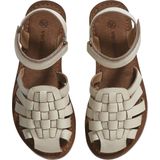 Vertbaudet Leren kindersandalen met klittenband