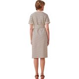 Envie de Fraise - Gestreepte Fleece Zwangerschapsjurk - Borstvoeding - Zacht Materiaal