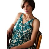 Envie de Fraise - Zwangerschapsjurk - Bloemenprint - Schouderbandjes - 126 cm