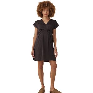 Envie de Fraise - Zwangerschapsjurk - Satijneffect - Licht Elastisch - Hoge Taille