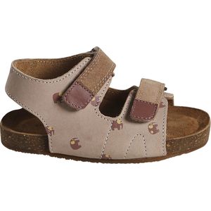 Vertbaudet Babysandalen voor jongens van leer met klittenband
