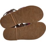 Vertbaudet Leren sandalen met gespen voor meisjes